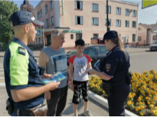 Акция к Всемирному дню велосипеда «За безопасность».